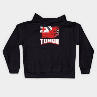 Rugby Tonga Kids Hoodie